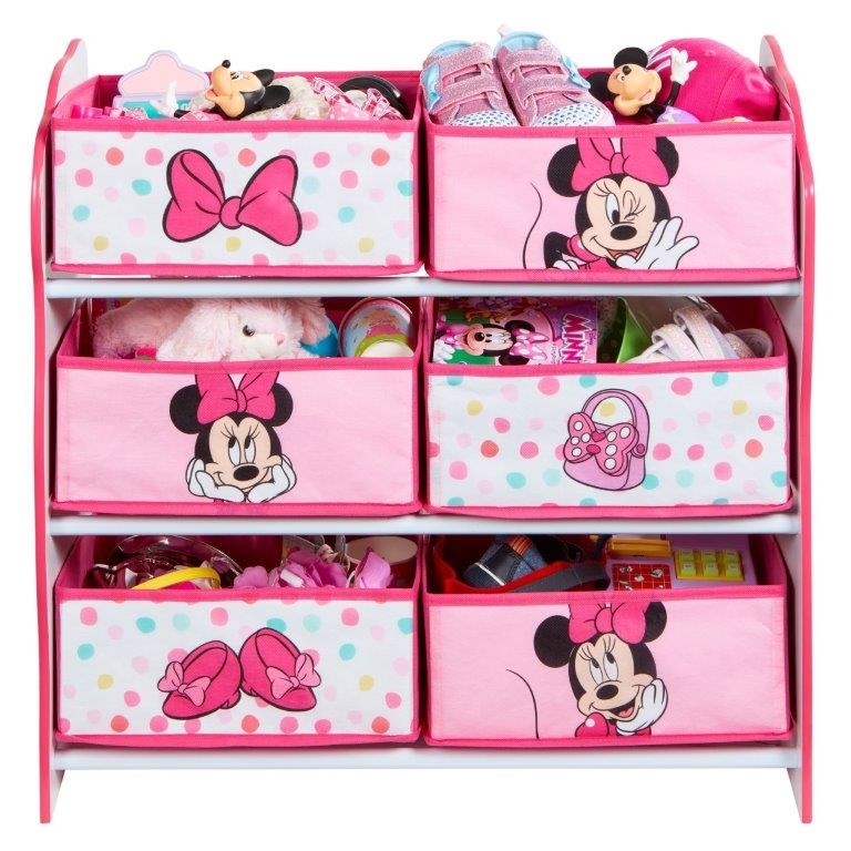 Cassapanca portagiochi - Disney Minnie Mouse - convertibile in scrivania -  Mamma Happy