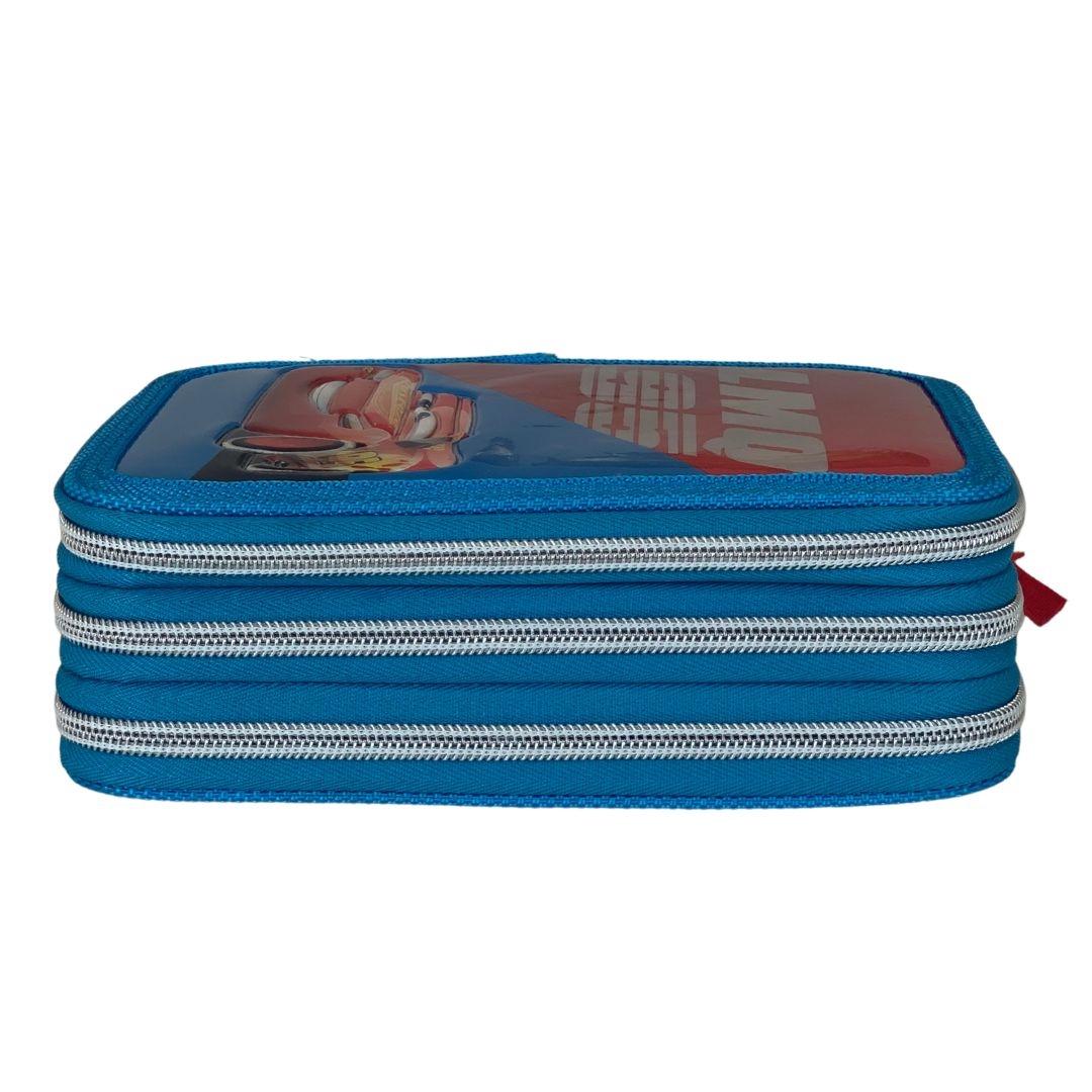 Astuccio Scuola 3 Zip Disney Cars Bambino - MammacheShop