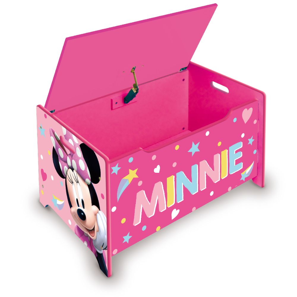Cassapanca in legno Portagiochi Disney Minnie - MammacheShop