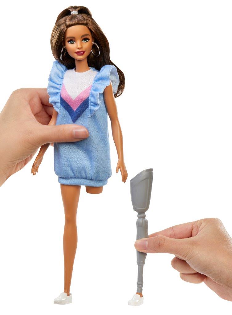 Barbie Fashionistas Bambola con Protesi alla Gamba - MammacheShop