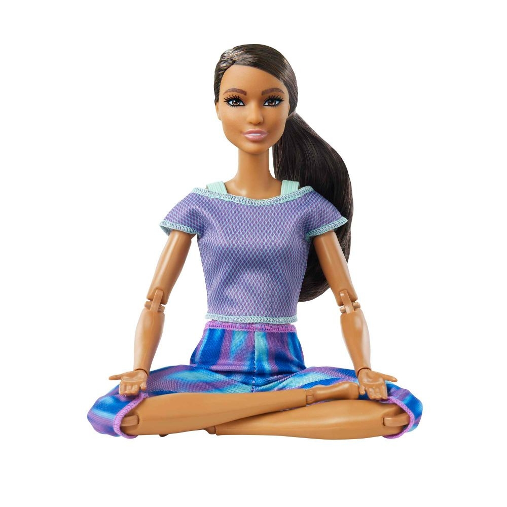 Barbie Bambola Snodata con 22 Articolazioni Flessibili e Coda Castana  Riccia - MammacheShop
