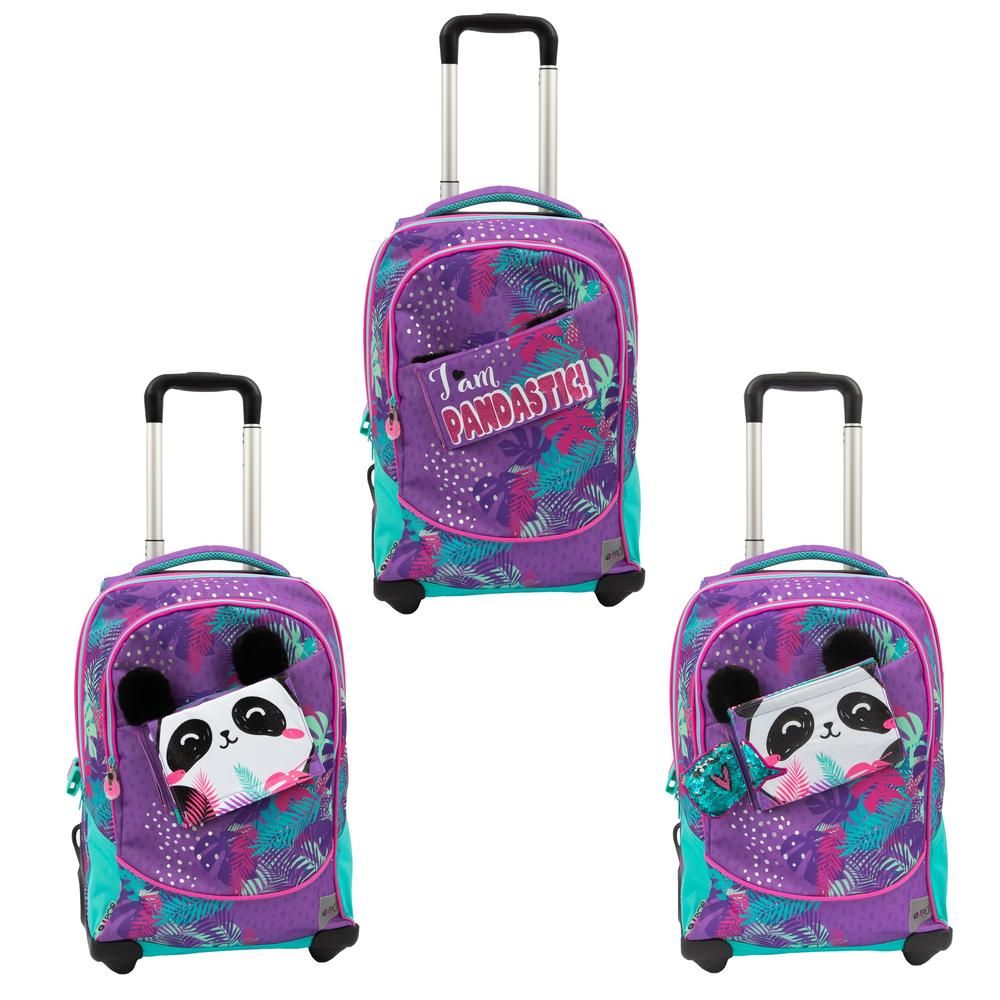 Zaino Trolley Scuola Pandastic GOPOP Giochi Preziosi - MammacheShop