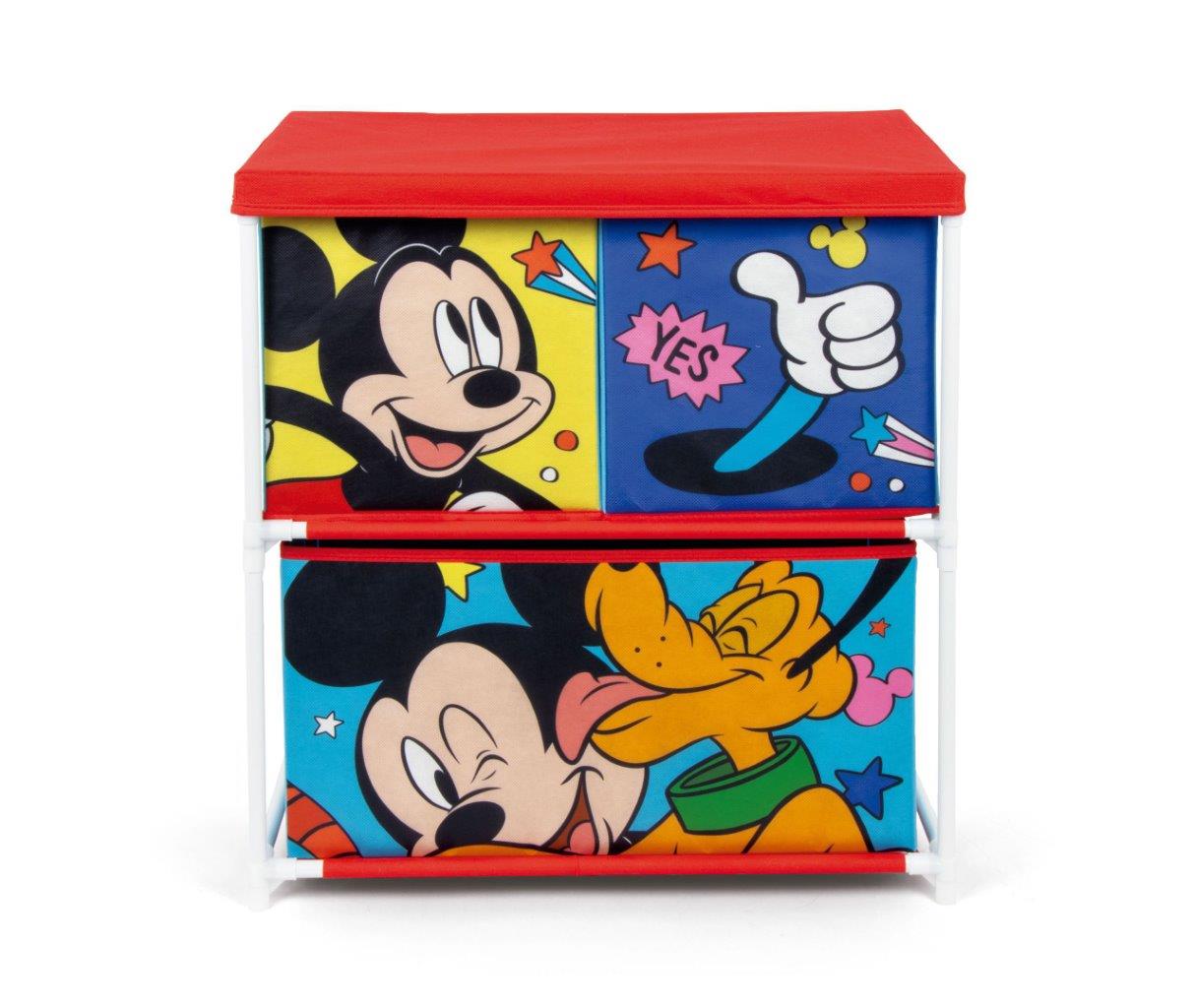 Scaffale portagiochi in metallo Mickey Mouse Disney - MammacheShop