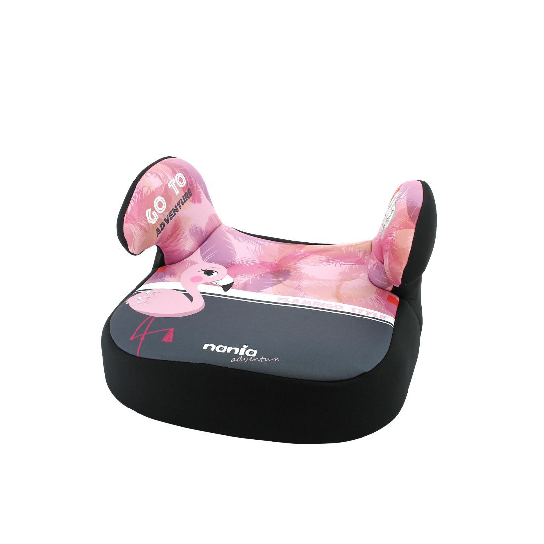 Seggiolino Rialzo Auto per bambini Dream Adventure Flamingo - MammacheShop